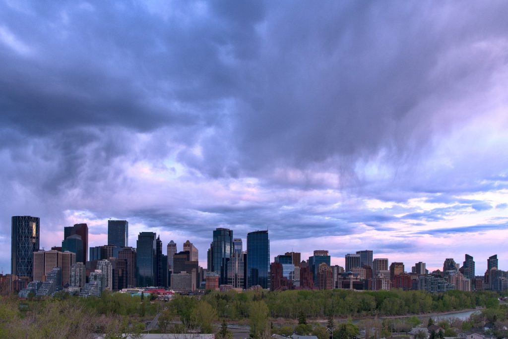 calgaryskylinestormclouds7228929 Sanket Patel Commercial Realtor calgary skyline storm clouds 7228929jpg