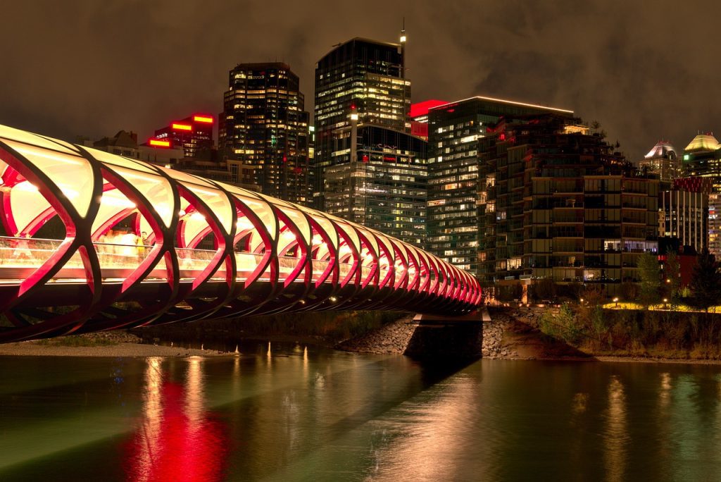 peace bridge, calgary, night-7227640.jpg