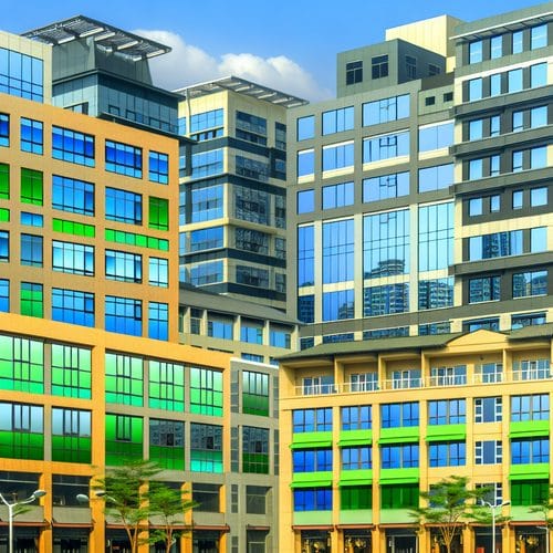 Illustration of different commercial real estate property types