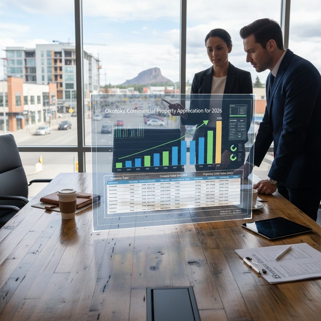 How to Model Okotoks Commercial Property Appreciation for 2026: A Future Outlook Calculation Guide