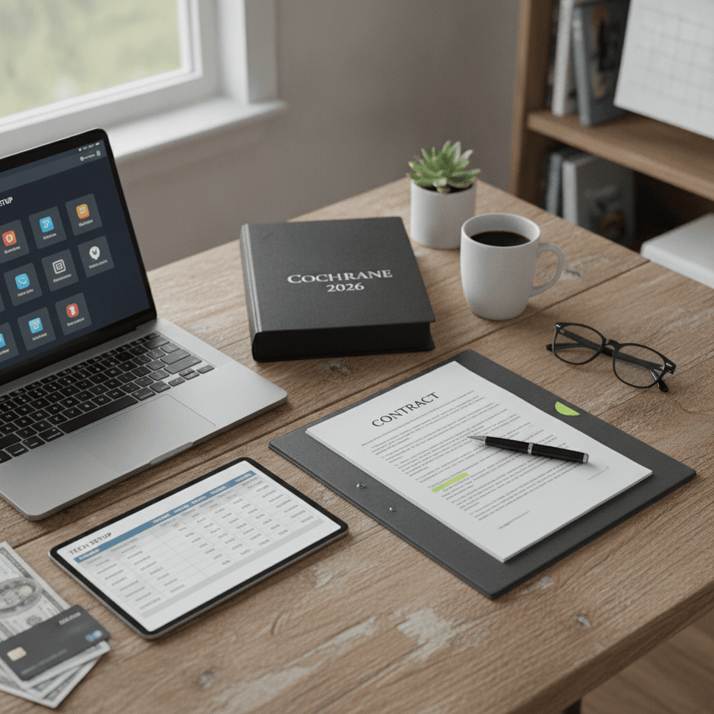 Cochrane 2026 Home‑Based Service Business Purchase: A Detailed Cost Breakdown of Licensing, Tech Setup, and Working Capital 5 Cochrane 2026 Home‑Based Service Business Purchase: A Detailed Cost Breakdown of Licensing, Tech Setup, and Working Capital